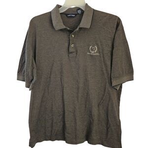 Vtg Promise Keepers Polo Shirt Mens Large Dark Green Sope Creek Christian